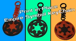 Empire Symbol Keychain