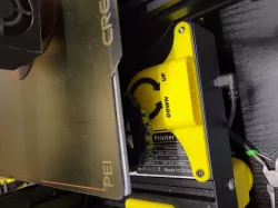Ender 3 Fan Guard with Bed Directions and Screw holder