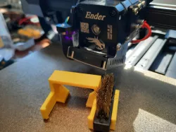 Ender 3 S1 Pro Nozzle Brush Holder