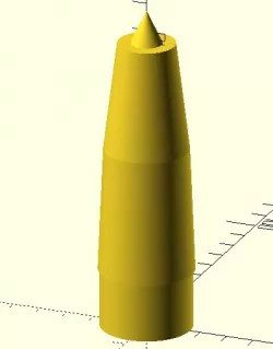 Estes PNC-55D Nosecone for Strike Fighter Rocket