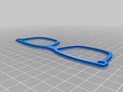Eyewear printable frame cover