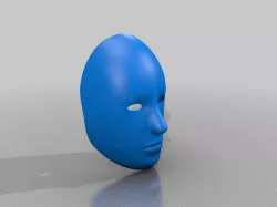 Face Template for mask design