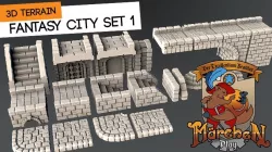 Fantasy city set