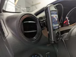 Fiesta ST Accessport Relocation Brackets