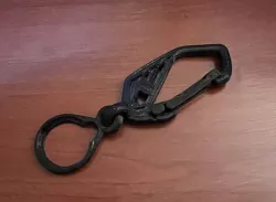 Flex door Carabiner Air Tag Holder