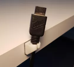 Flexible cable holder