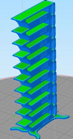Flux3D Temperature Tower Test (fixed)