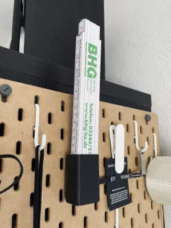 Folding Ruler mount for SKÅDIS