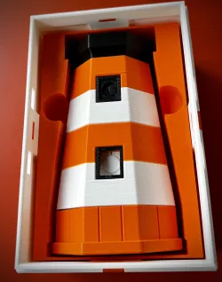 Gift Box for 3D Printy Lunar Lighthouse Puzzle Box