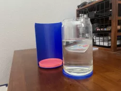 Glass Can Coaster