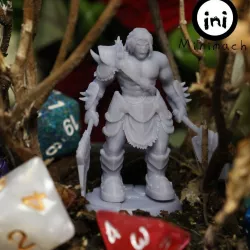Half Orc Barbarian