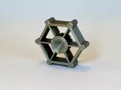 Hex Click Fidget (print-in-place)