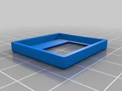 Holder for OLED display SSD1306, but wider