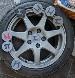Honda H CenterCap for NSX NA1 NA2
