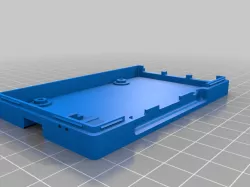 Hyperpixel 4.0 touch and Raspberry Pi 3/4 case (with LACK table bracket)