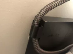 IKEA Malm Headboard CPAP hose holder