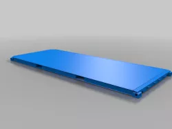 ISO 20ft Containerboden