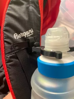 Katadyn Befree bottle holder for backpack