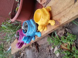 Kid Turtle Pot - Planter / Maceta Tortuga Niño Remix