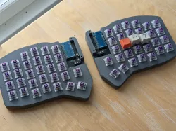Kimiko split keyboard case