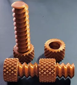 Knurl Bolt