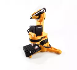Laser pointer robot (Remotelly controlled + Arduino + Python control APP + EXTRAS)