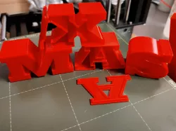 Letter Boxes (Full Alphabet + Numbers)