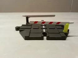 Lidl wooden train level crossing repair