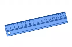 Lineal / Ruler 15cm