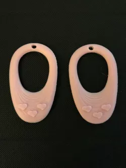 Loop Heart Earrings 