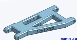Losi XXX 2WD R/C Buggy Front A-Arms