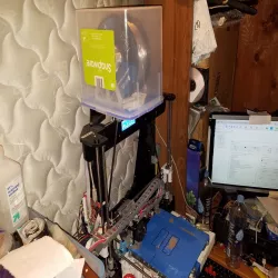 Low-friction drybox dispenser/storage for Anet A8