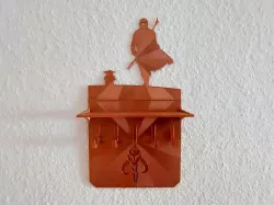 Mandalorian Key Holder