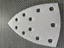 Metabo FMS 200 Intec sand paper template