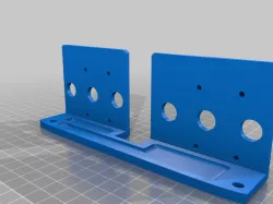 MicroCYB or Falcon Standard Differential Receiver Mount for Meanwell PSU  in Ammo Can - Single and Double