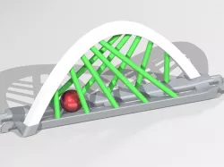 Mono Arc Bridge - Gravitrax Compatible