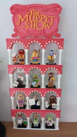 Muppets Minifig Display