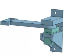 Nozzle Wiper 3D Printer with Servo