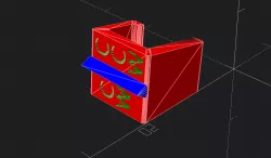 Nut Clipper - Parametric OpenSCAD Remix of Bed Adjustment Wheel Clip for Metal Wheels