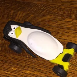 Pinewood Derby Car Penguin Design