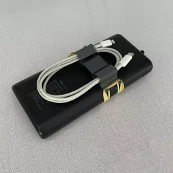 Powerbank Cable Holder with optional Wall Mount