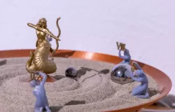 Prusadusa and the sands of time clock