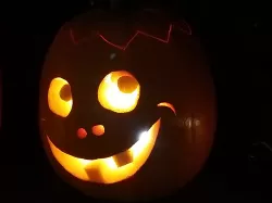 Pumpkin - Holder for LED light - Version 1