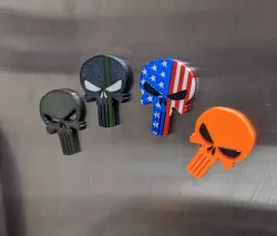 Punisher Skull Magnet
