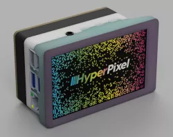 Raspberry Pi HQ Camera Case, Hyperpixel Style