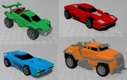 Rocket League Cars