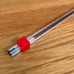 Roll-stop for a Bic pen