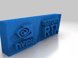 RTX Logo(Both STL and OBJ available)