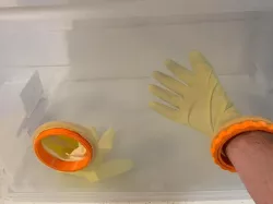 Sand Blaster | Glove Box | Glove Port Holder Rings