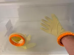 Sand Blaster | Glove Box | Glove Port Holder Rings